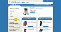 Desktop Screenshot of alcohol-breathalyzer.com