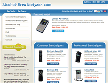 Tablet Screenshot of alcohol-breathalyzer.com